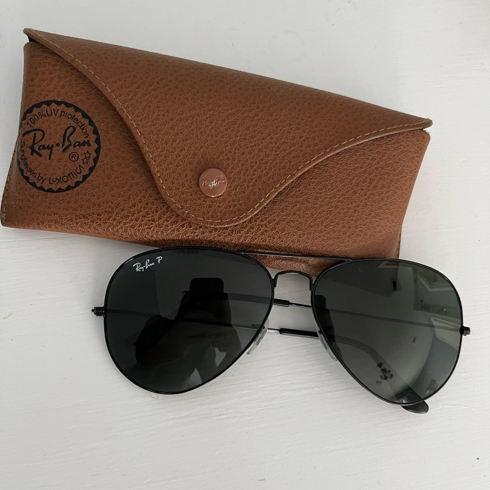 Ray Ban Black Aviators